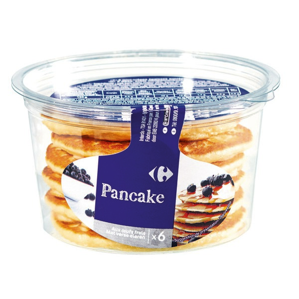 carrefour PANCAKE AUX ŒUFS FRAIS CARREFOUR code EAN 3560070805259 