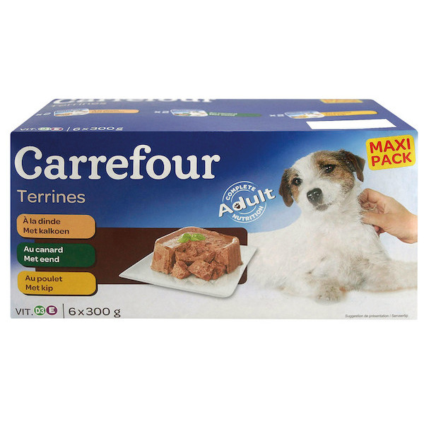 Terrines pour chiens 