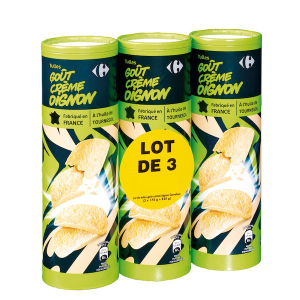 carrefour BISCUITS APÉRITIFS TUILES CARREFOUR code EAN 3560070813315 