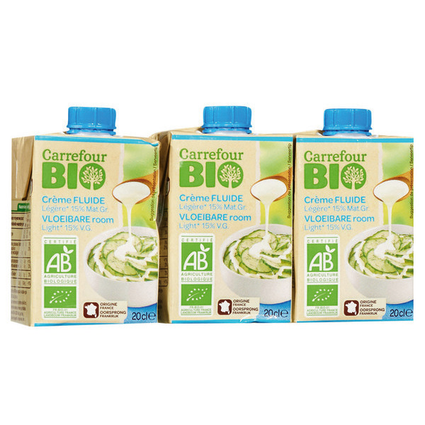 carrefour-bio Crème fluide légère 3560070814633 (3560070814633)