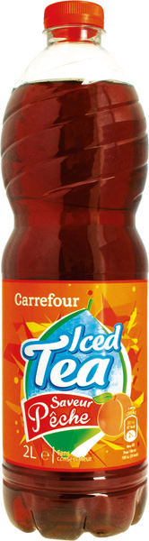SUR LA GAMME DE THÉS GLAÇÉS CARREFOUR