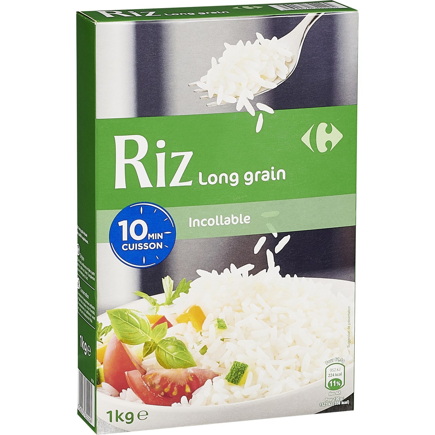 Riz long grain 10 min CARREFOUR