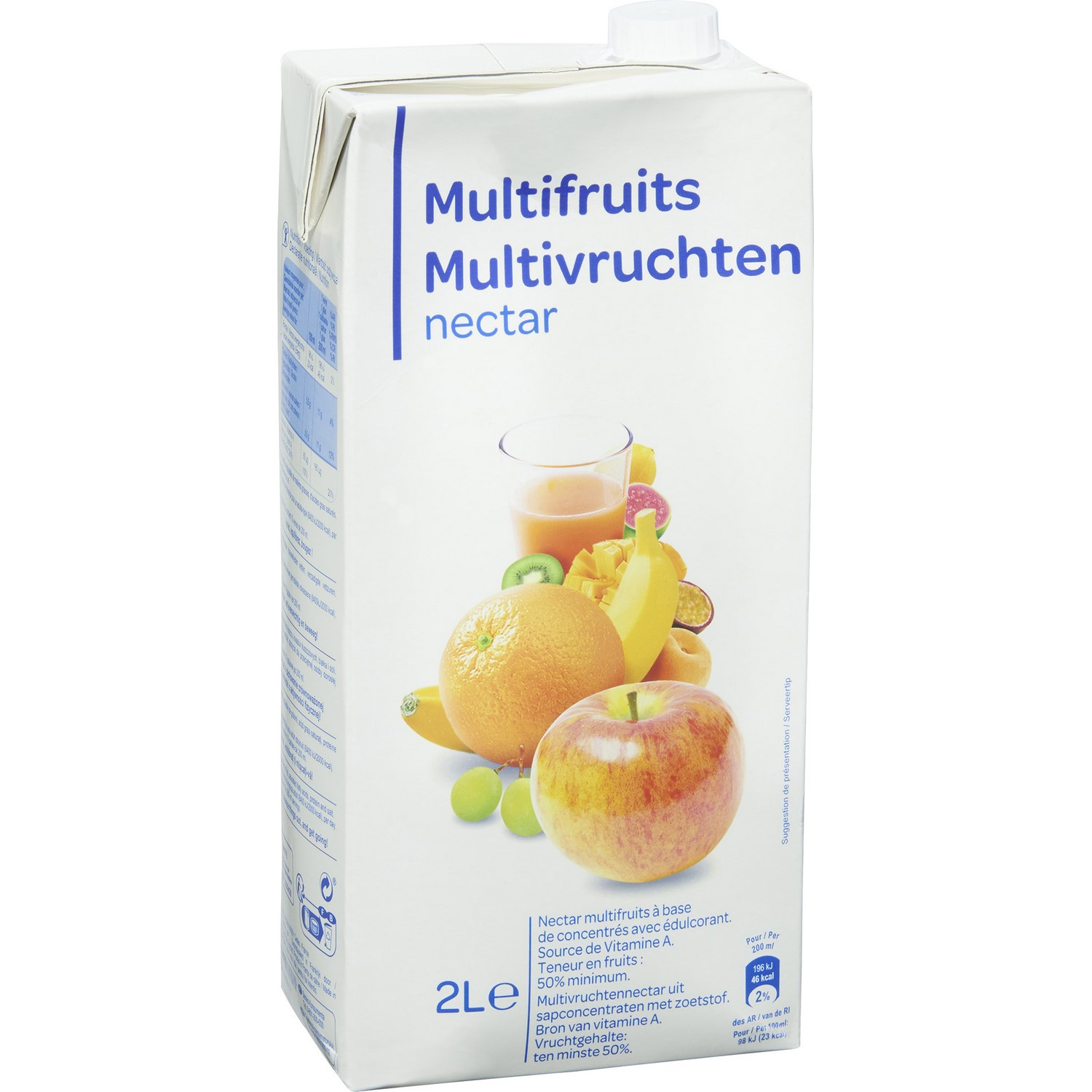Jus de fruits multifruit 