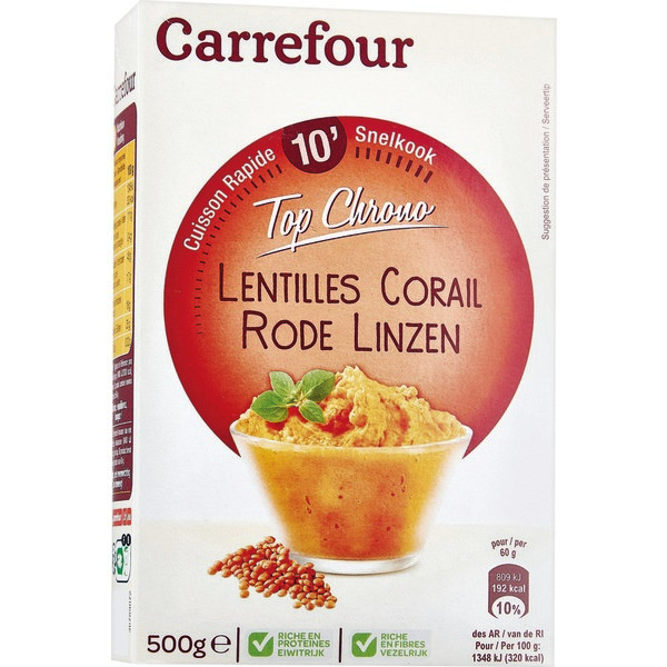 LENTILLES CORAIL CARREFOUR 3560070829651 carrefour
