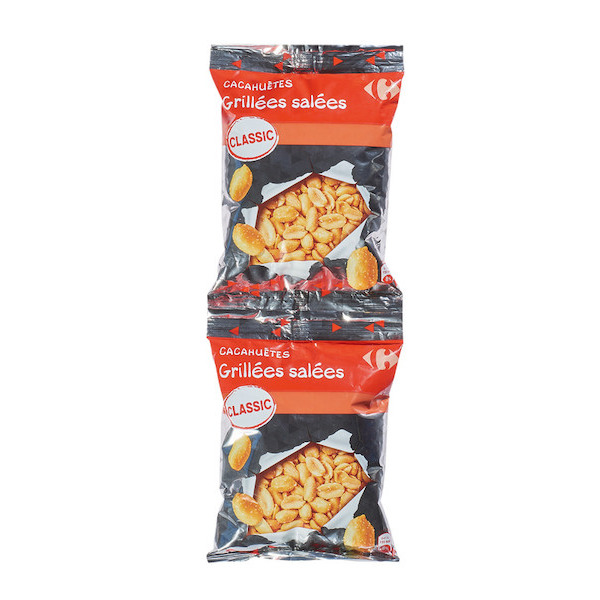 Cacahuètes grillées salées