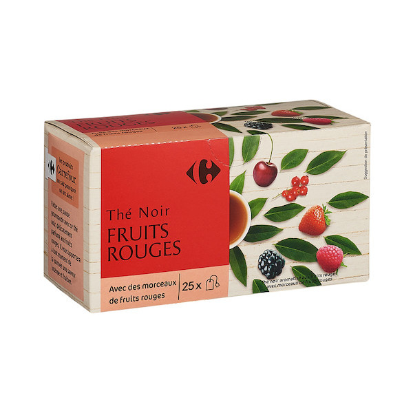 Thé aux 5 fruits rouges