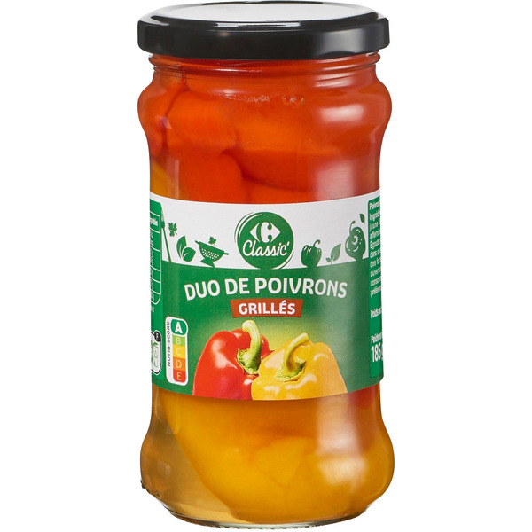 Duo de Poivrons grillés