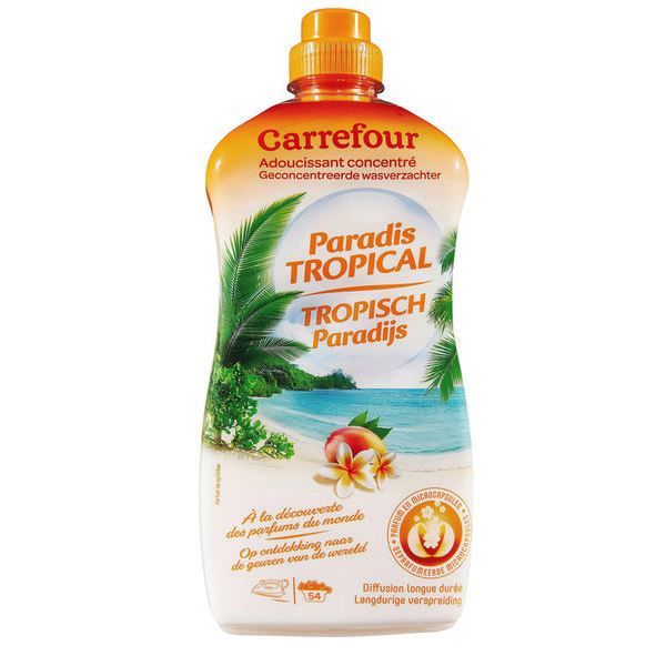 Adoucissant concentré  Paradis tropical