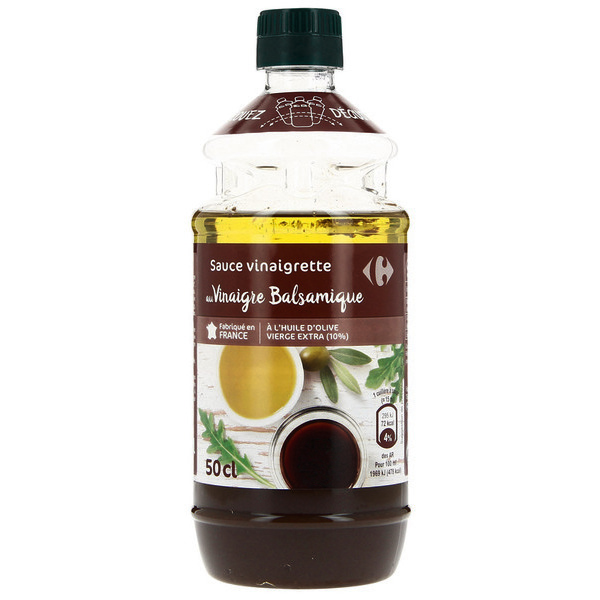 Shaker sauce vinaigrette