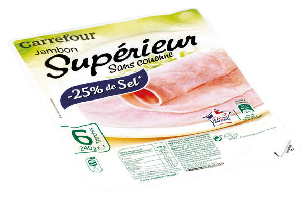 JAMBON SUPÉRIEUR CARREFOUR