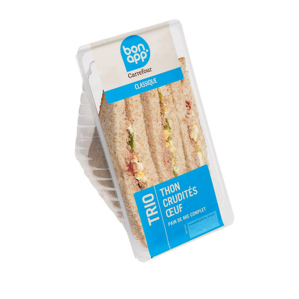 Sandwich Trio bon app'