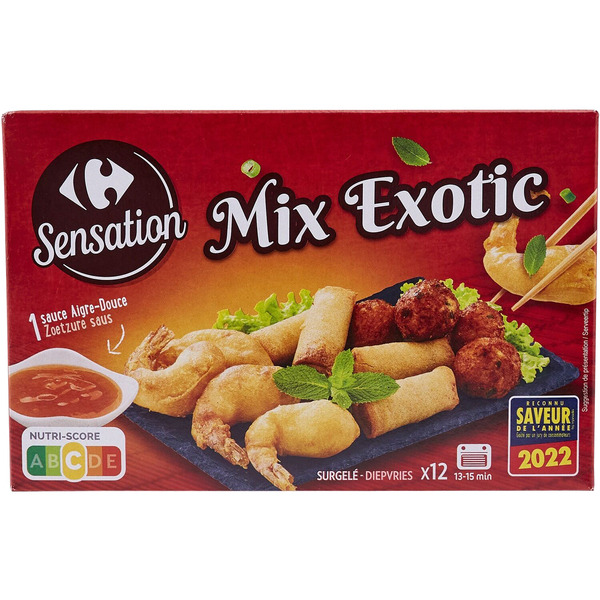 Assortiment Exotique surgelé