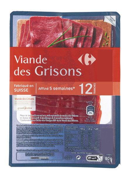 Viande des Grisons  CARREFOUR
