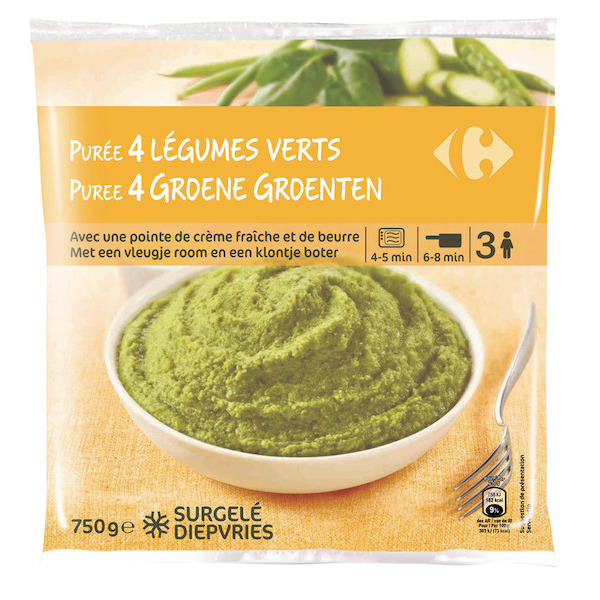 Purée surgelée
