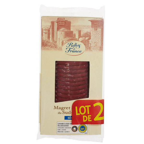 Magret de canard I.G.P. du Sud-Ouest en tranches