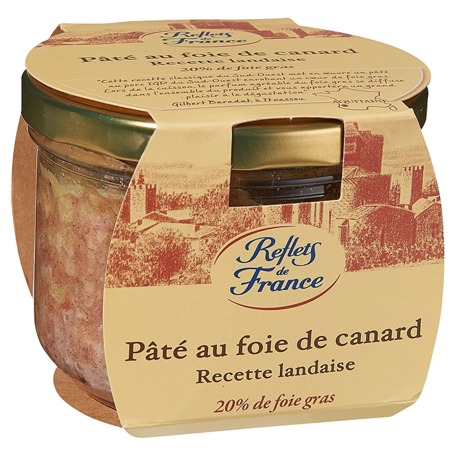 Pâté au foie de canard recette land REFLETS DE ...