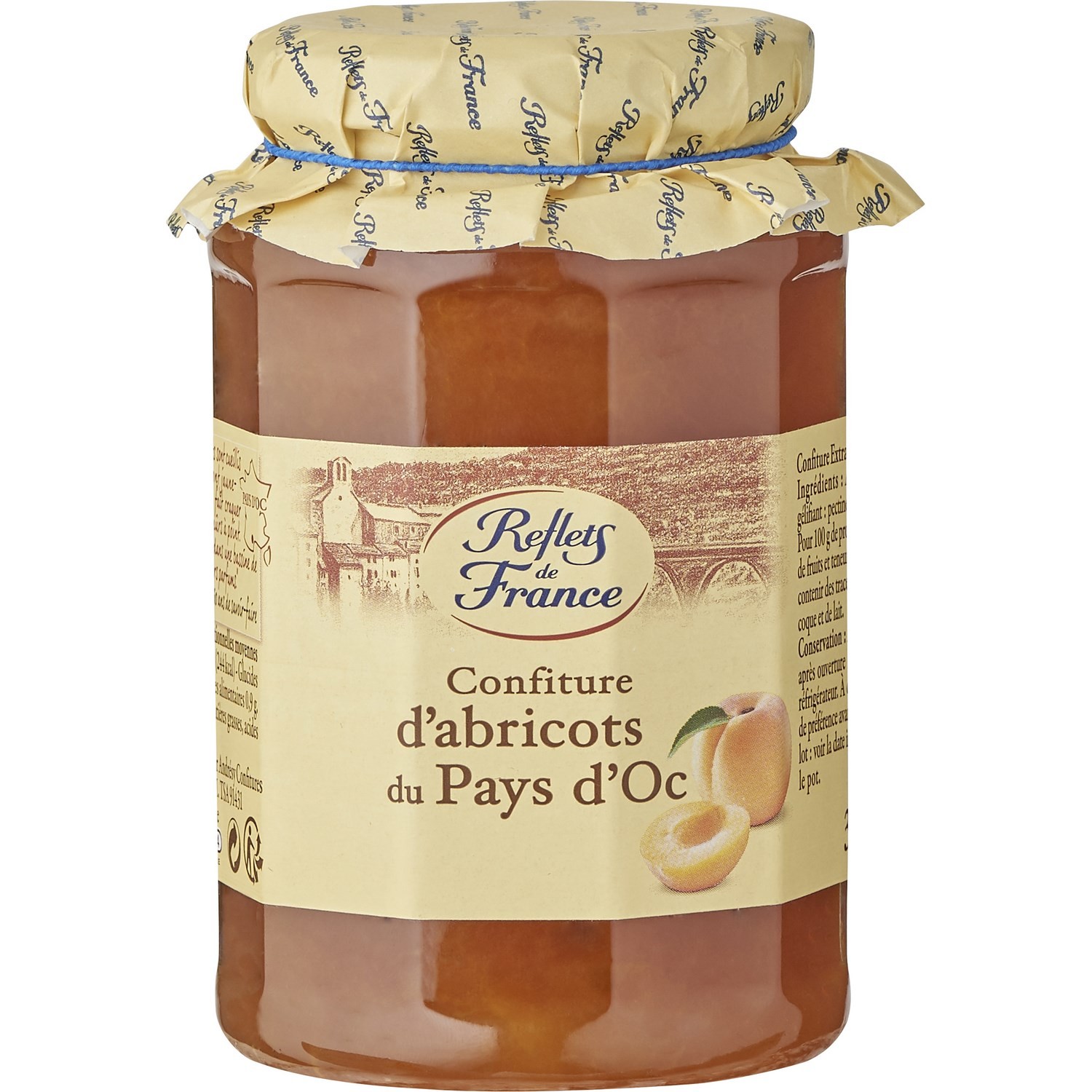 Confiture abricots REFLETS DE FRANCE
