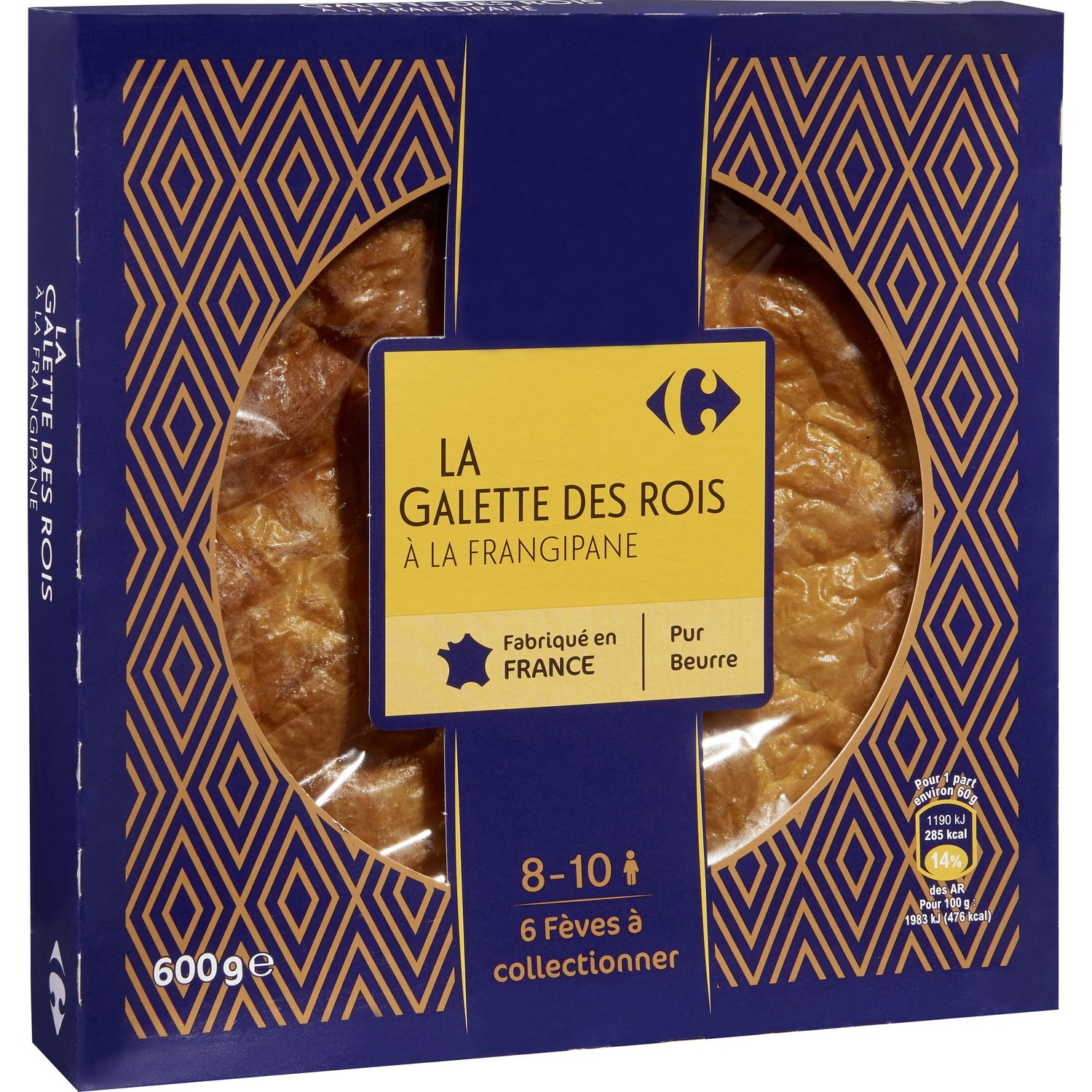 CRF CDM Galette des Rois frangipane CARREFOUR code EAN 3560070995141 