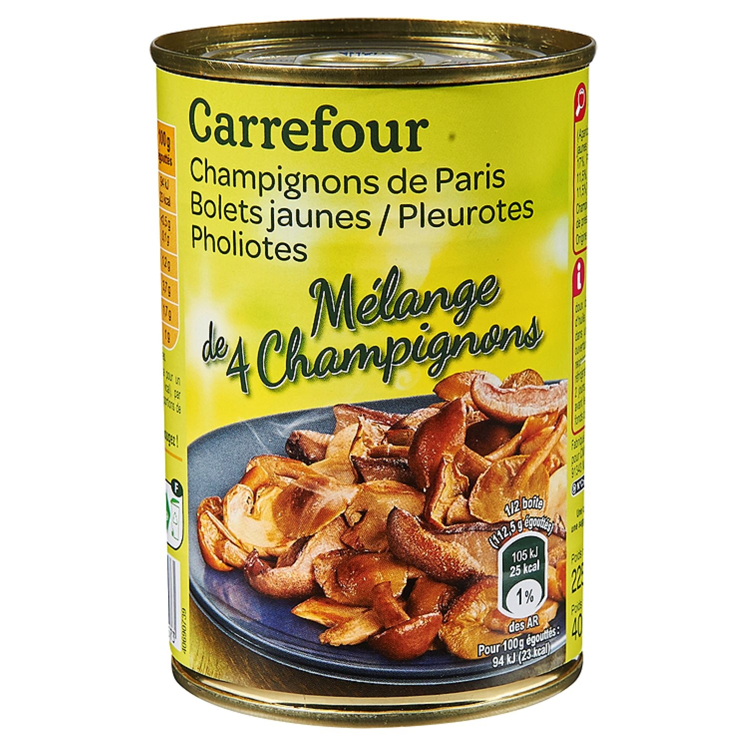 Champignons mélange de 4 variétés CARREFOUR