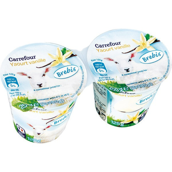 YAOURT DE BREBIS CARREFOUR
