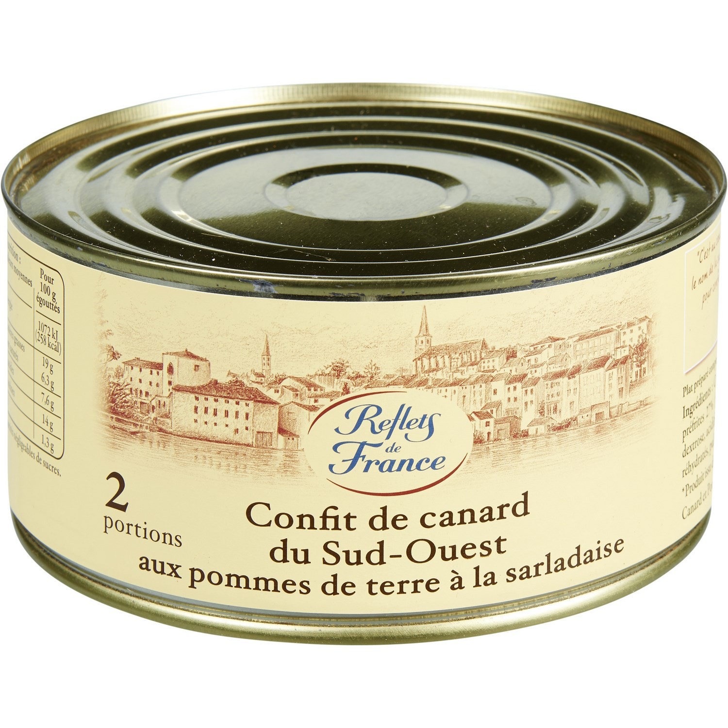 Plat cuisiné canard pommes de terre REFLETS DE ...
