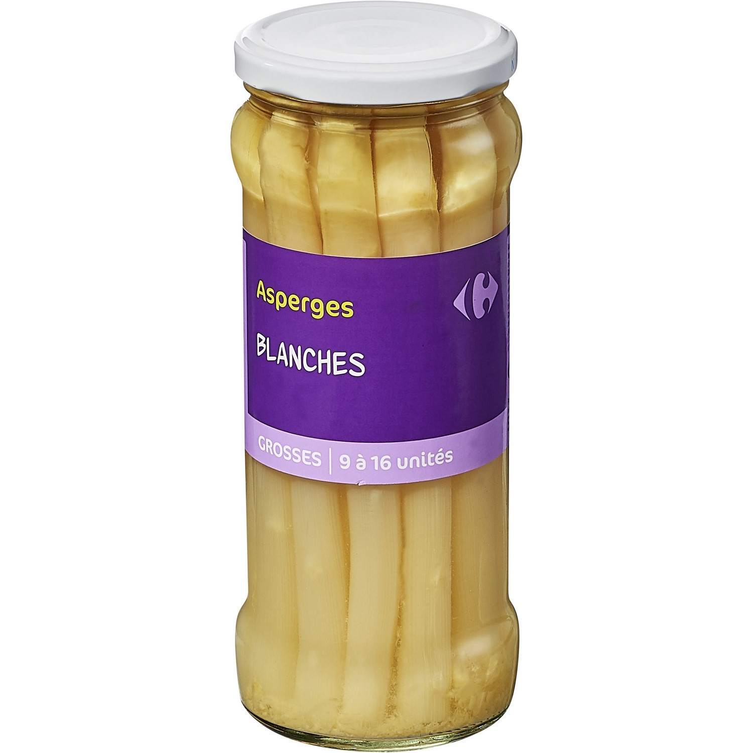 Asperges blanches grosses CARREFOUR