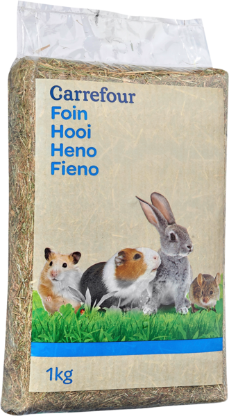 CARREFOUR Foin pour rongeurs code EAN 3560071010461 