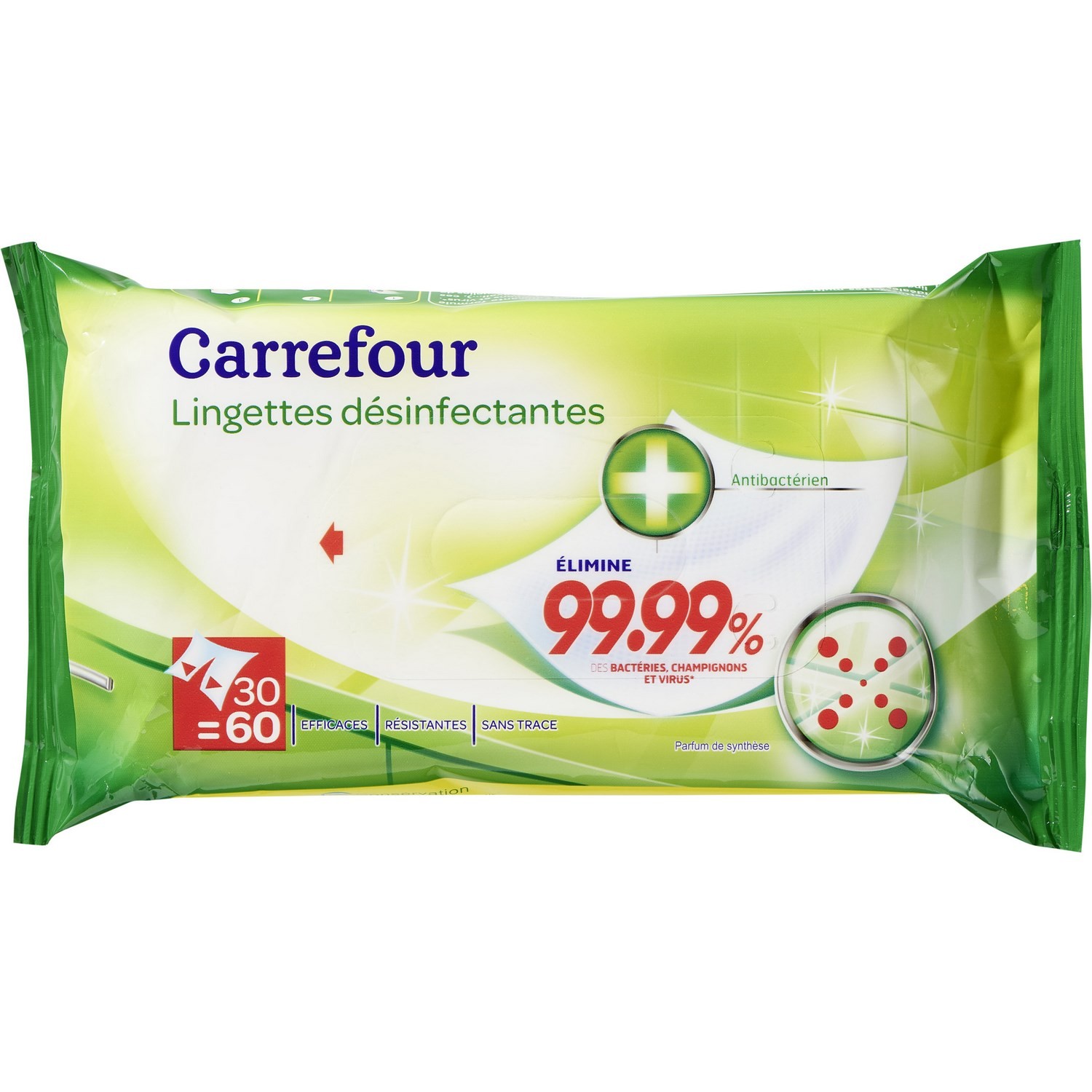 Lingettes désinfectantes 3560071011574 CARREFOUR Lingettes désinfectantes 3560071011574 CARREFOUR
