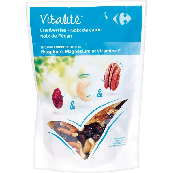 MÉLANGE DE FRUITS SECS ET GRAINES CARREFOUR
