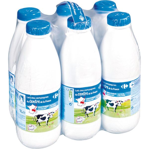 LAIT DEMI-ECRÉMÉ