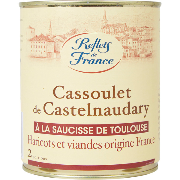 REFLETS DE FRANCE Cassoulet de Castelnaudary code EAN 3560071013646 