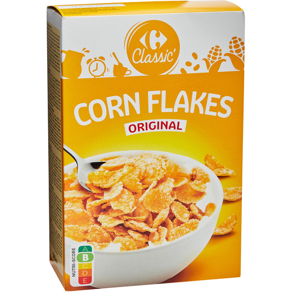 CARREFOUR CLASSIC' Corn Flakes code EAN 3560071016074 