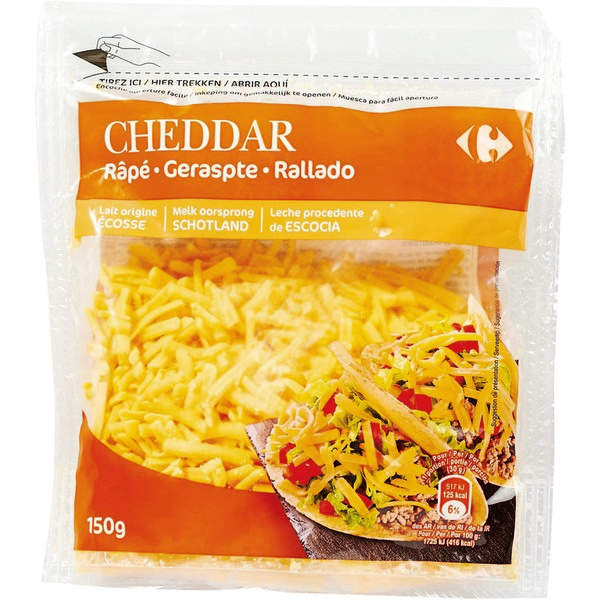 FROMAGE RÂPÉ CARREFOUR