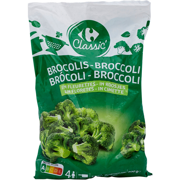 CARREFOUR CLASSIC' Brocolis surgelés code EAN 3560071019570 
