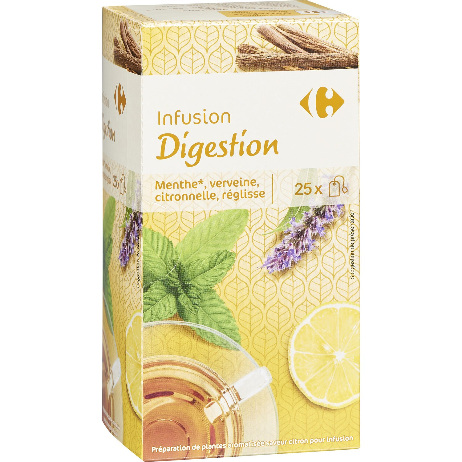  Infusion Digestion CARREFOUR code EAN 3560071081225 