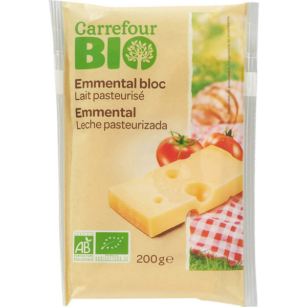 carrefour-bio Emmental code EAN 3560071082000 
