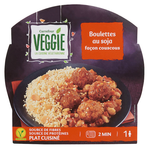 Plat cuisiné individuel