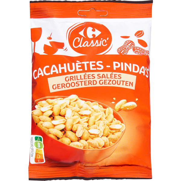Cacahuètes grillées salées