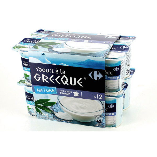 Yaourt à la Grecque nature