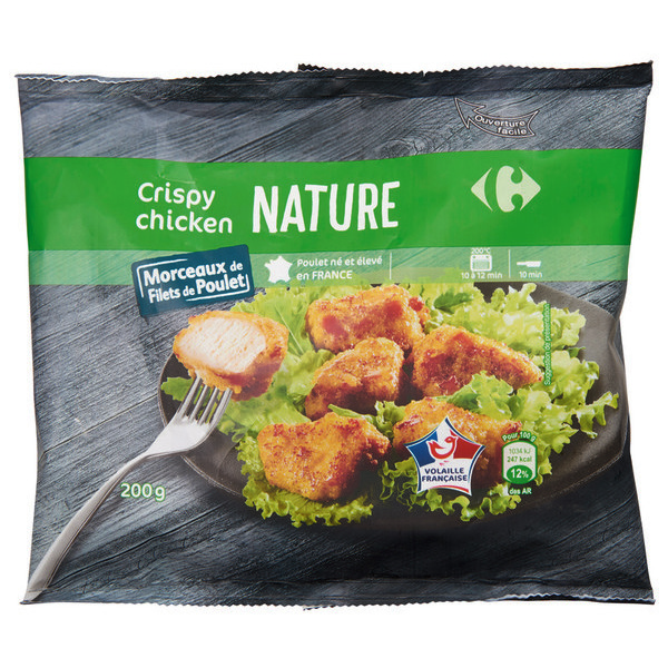 carrefour Crispy Chicken code EAN 3560071086312 