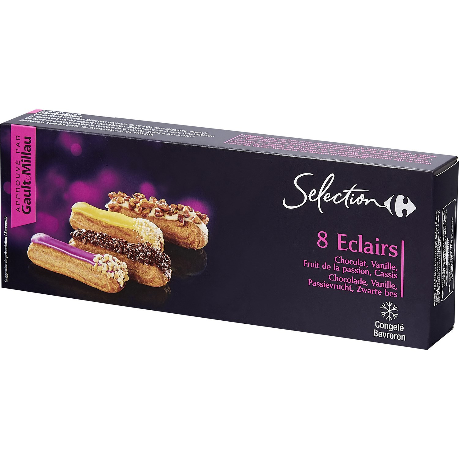 Mini éclairs assortiment CARREFOUR SELECTION