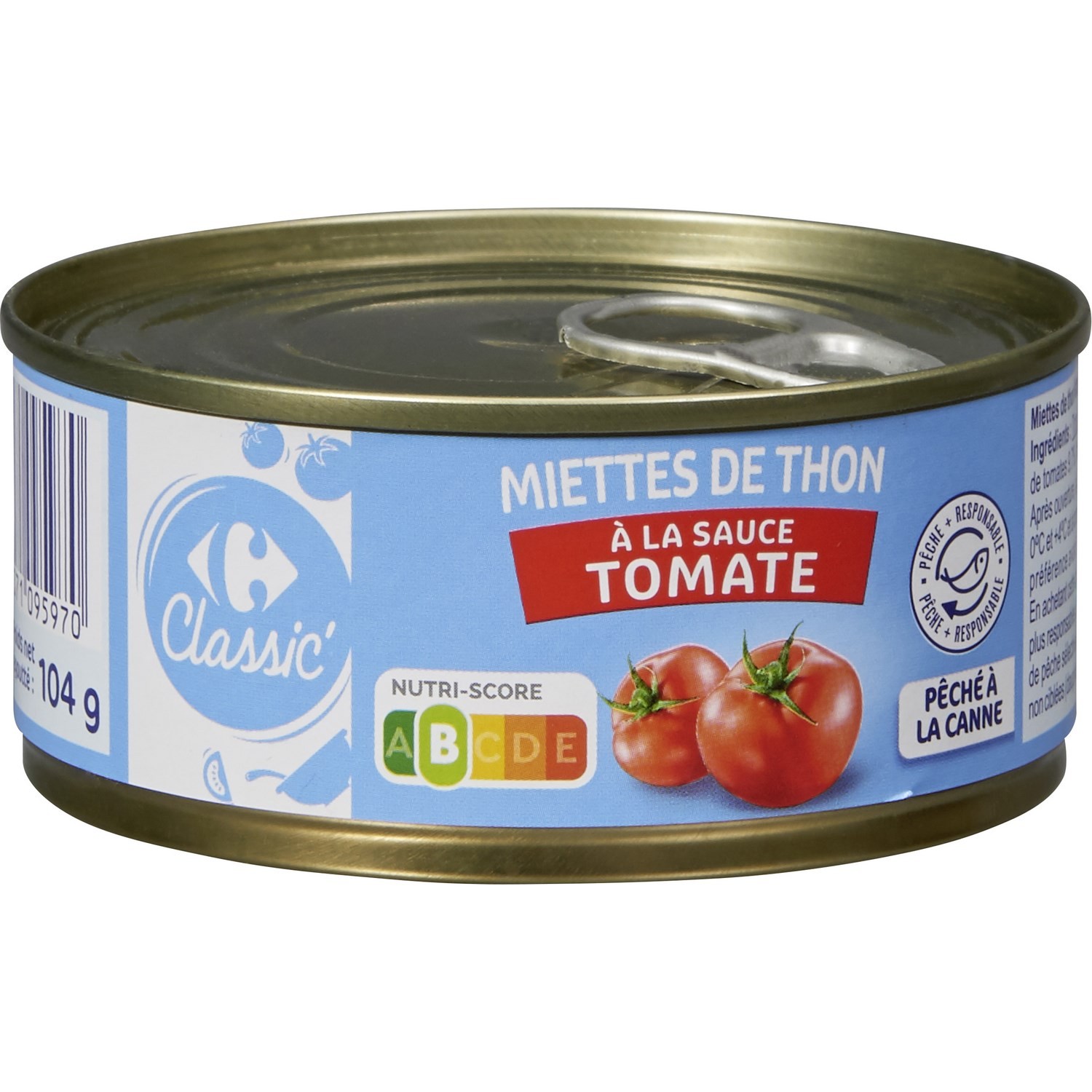 Miettes de thon à la tomate CARREFOUR