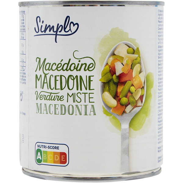 Macédoine de légumes