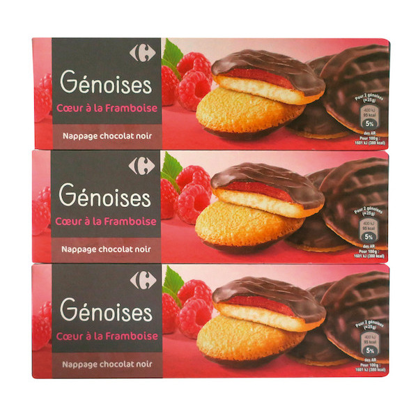 carrefour Génoises code EAN 3560071129255 