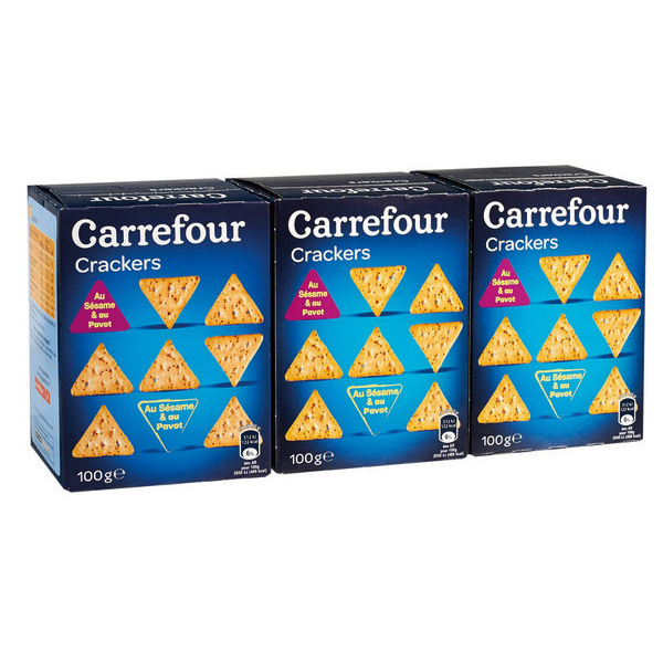 Crackers Pavot et Sésame