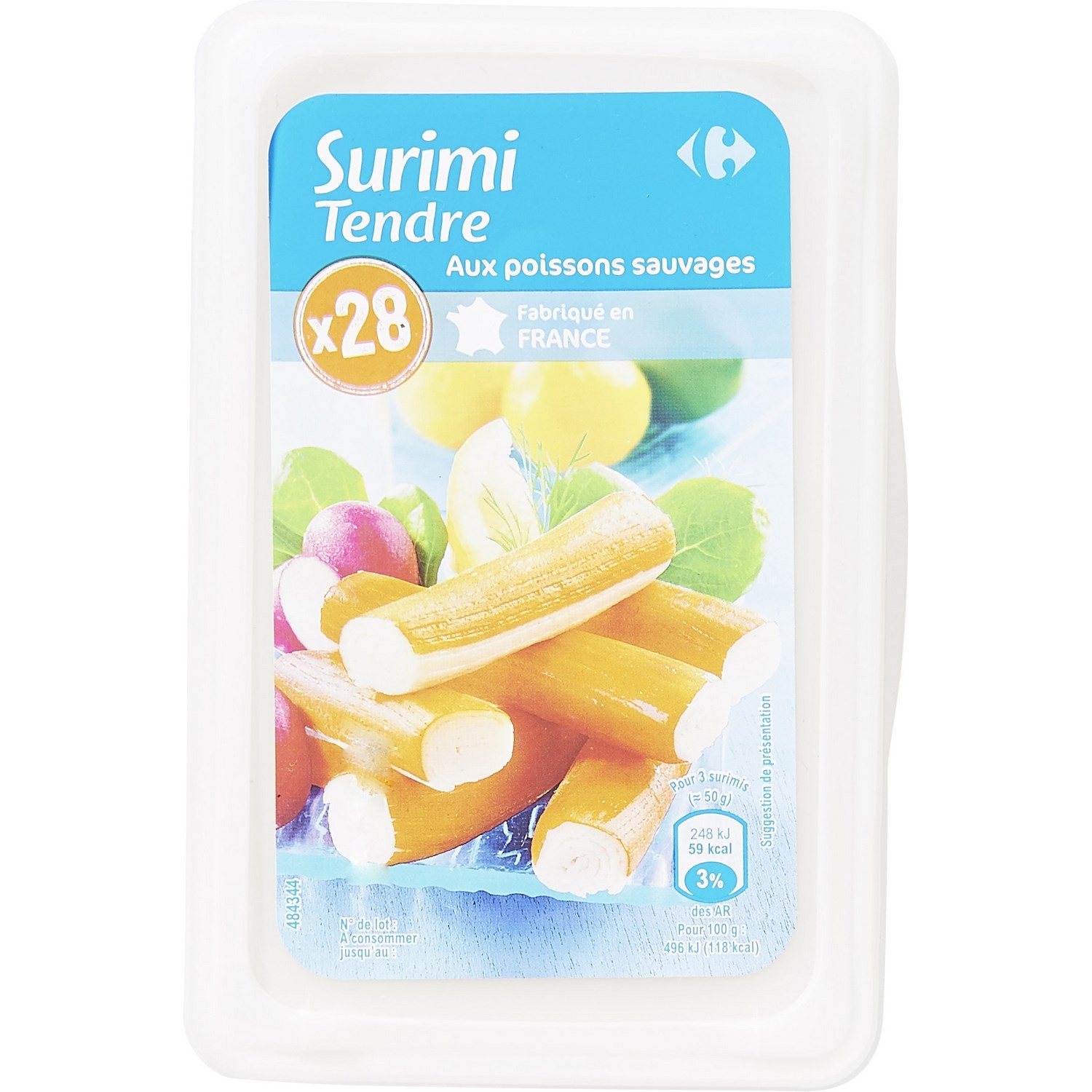 Surimi tendre CARREFOUR