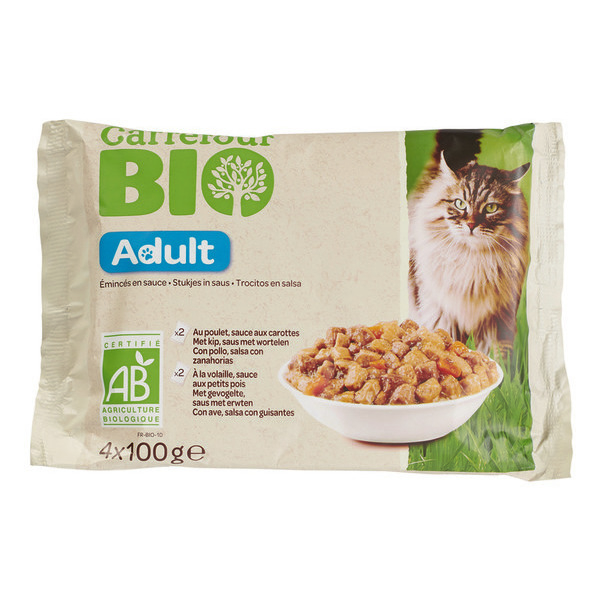 Sachets fraîcheurs Bio pour chat