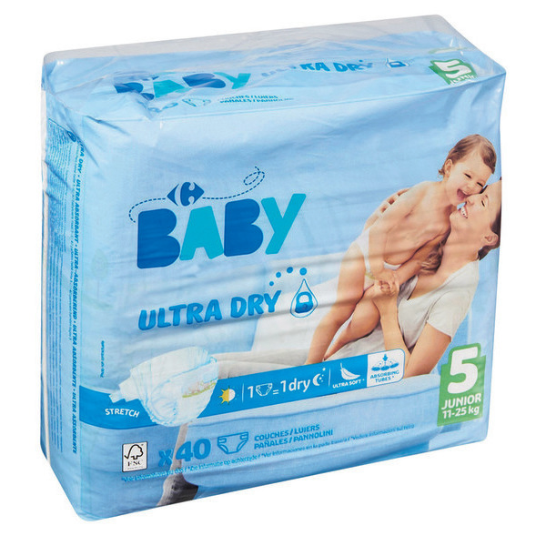 Couches ultra dry