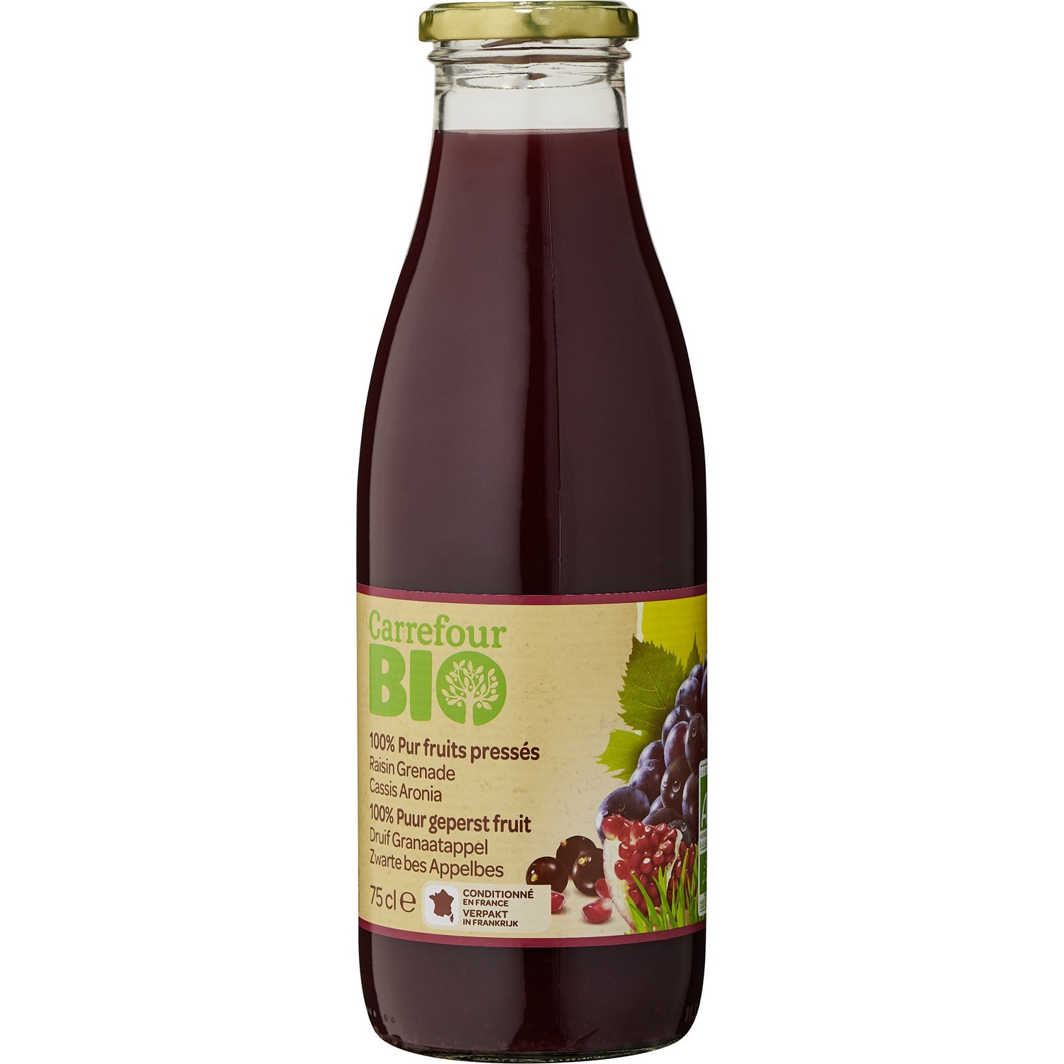 Jus bio multifruits CARREFOUR BIO