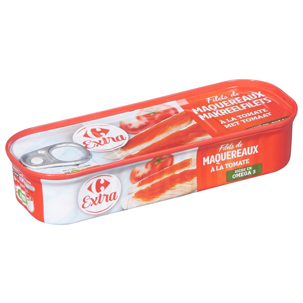 Filets de maquereaux à la tomate